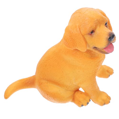 WEKAMOS Künstliches Labrador Welpen Modell Realistische Hundefigur für Tierarztspielzeug und Dekoration für Miniaturlandschaften und Desktop Dekoration WEKAMOS Künstliches Labrador Welpen Modell Realistische Hundefigur für Tierarztspielzeug und Dekoration für Miniaturlandschaften und Desktop Dekoration von WEKAMOS