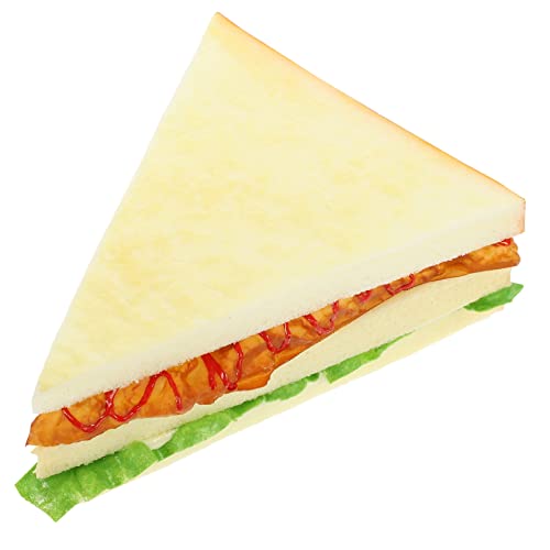 WEKAMOS Künstliches Sandwich Modell Realistisches Lebensmittel Deko Element Für Fotografie Und Kreative Präsentationen Für Cake Shops Und WEKAMOS Künstliches Sandwich Modell Realistisches Lebensmittel Deko Element Für Fotografie Und Kreative Präsentationen Für Cake Shops Und von WEKAMOS