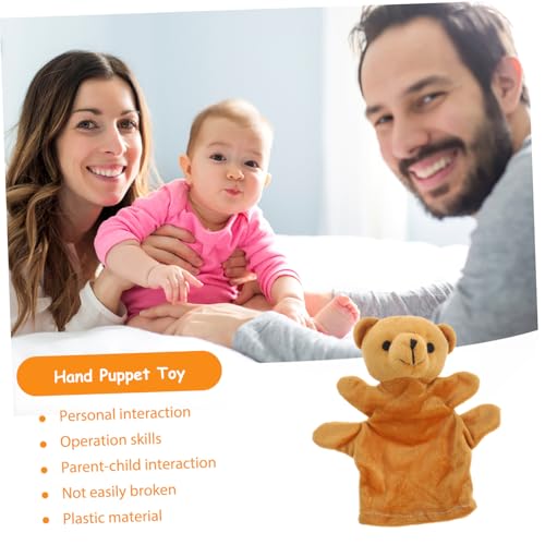 WEKAMOS Kuschelige Handpuppe aus Sicherem PP Baumwollmaterial Bewegliche Interaktives Erzählspielzeug für Kreativität und Kommunikation WEKAMOS Kuschelige Handpuppe aus Sicherem PP Baumwollmaterial Bewegliche Interaktives Erzählspielzeug für Kreativität und Kommunikation von WEKAMOS