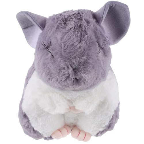 WEKAMOS Kuscheltier Hamster Plüschfigur Niedliches Chinchilla Kissen für für und Kreative Wohnraumdekoration von WEKAMOS
