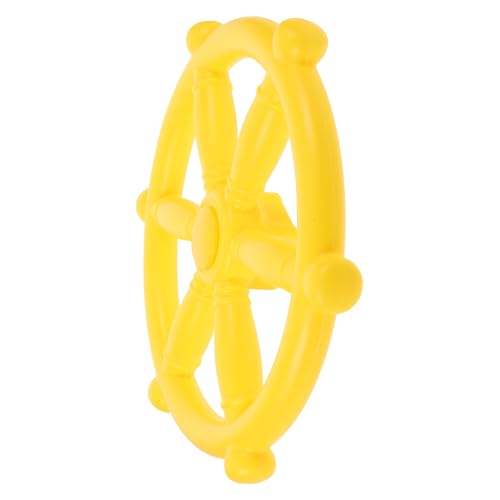 WEKAMOS Lenkrad Piratenschiff-Spielplatz-Lenkrad aus Kunststoff Spielplatzzubehör für Spielhaus Schaukel und Klettergerüst Gelb Einfach zu Montieren Kindgerecht und Robust WEKAMOS Lenkrad Piratenschiff-Spielplatz-Lenkrad aus Kunststoff Spielplatzzubehör für Spielhaus Schaukel und Klettergerüst Gelb Einfach zu Montieren Kindgerecht und Robust von WEKAMOS