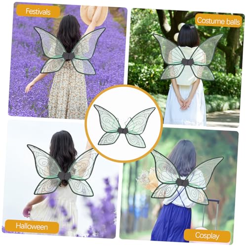 WEKAMOS Leuchtende mit Elegantem Schmetterlingsdesign Leichte Gauze Material Flügelprop Langlebig und Praktisch für Erwachsene für Party Cosplay und Bühnenauftritte WEKAMOS Leuchtende mit Elegantem Schmetterlingsdesign Leichte Gauze Material Flügelprop Langlebig und Praktisch für Erwachsene für Party Cosplay und Bühnenauftritte von WEKAMOS