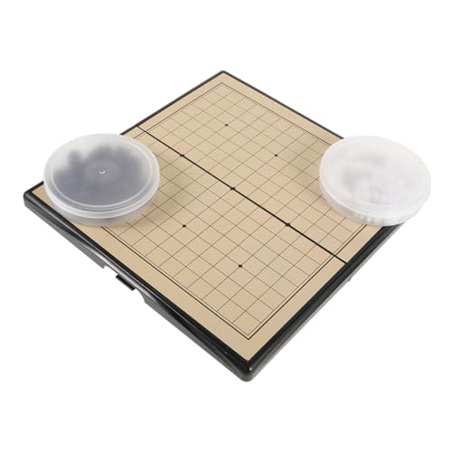 WEKAMOS Magnetisches Go Einer Reihe Spielset Mittlere mit Standardbrett Stabile Magnetische Spielsteine Inklusive Aufbewahrungsbox für Anfänger und Logisches Denktraining WEKAMOS Magnetisches Go Einer Reihe Spielset Mittlere mit Standardbrett Stabile Magnetische Spielsteine Inklusive Aufbewahrungsbox für Anfänger und Logisches Denktraining von WEKAMOS
