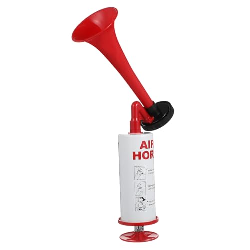 WEKAMOS Manuelles Lufthorn Handpumpe Cheer Horn für Sportevents Lautes Geräusch Metallkonstruktion Leuchtende für Fußballpartys Feiern WEKAMOS Manuelles Lufthorn Handpumpe Cheer Horn für Sportevents Lautes Geräusch Metallkonstruktion Leuchtende für Fußballpartys Feiern von WEKAMOS