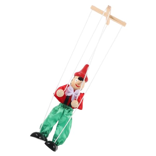 WEKAMOS Marionettenpuppen aus Holz Interaktive Puppenmarionette mit Schnur für Kreative Theateraufführungen Langlebig und Sicher für Schauspielkunst WEKAMOS Marionettenpuppen aus Holz Interaktive Puppenmarionette mit Schnur für Kreative Theateraufführungen Langlebig und Sicher für Schauspielkunst von WEKAMOS