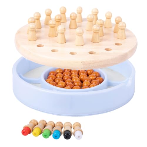 WEKAMOS Memory Schachspiel aus Holz mit Aufbewahrungsbox und Gedächtnistraining Pädagogisches Lernspielzeug für Fördert Frühe Bildung Gedächtnis und Logisches bei Jungen und Mädchen WEKAMOS Memory Schachspiel aus Holz mit Aufbewahrungsbox und Gedächtnistraining Pädagogisches Lernspielzeug für Fördert Frühe Bildung Gedächtnis und Logisches bei Jungen und Mädchen von WEKAMOS