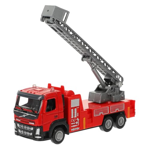 WEKAMOS Metall Feuerwehrwagen Modell Glatte Oberfläche Langlebig Sicher für Jungen und Mädchen Kreatives und Lustiges Auto für Drinnen und Draußen WEKAMOS Metall Feuerwehrwagen Modell Glatte Oberfläche Langlebig Sicher für Jungen und Mädchen Kreatives und Lustiges Auto für Drinnen und Draußen von WEKAMOS