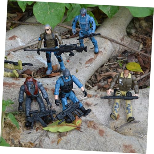 WEKAMOS Militärische Soldaten Figuren Teilig mit Beweglichen Realistische Zombie und Elite Soldaten Modelle Flexible Kunststoff Spielfiguren für Party Scherzspielzeug WEKAMOS Militärische Soldaten Figuren Teilig mit Beweglichen Realistische Zombie und Elite Soldaten Modelle Flexible Kunststoff Spielfiguren für Party Scherzspielzeug von WEKAMOS