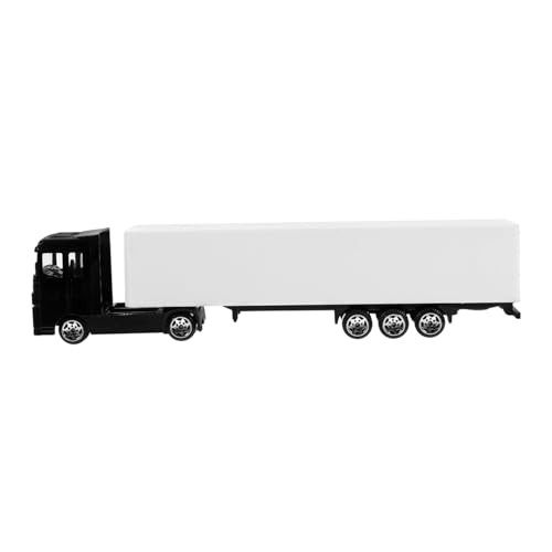 WEKAMOS Mini Container LKW Modell aus Realistisches Spielzeugauto für Fördert und Kognitive Fähigkeiten für Kreatives und Rollenspiele von WEKAMOS