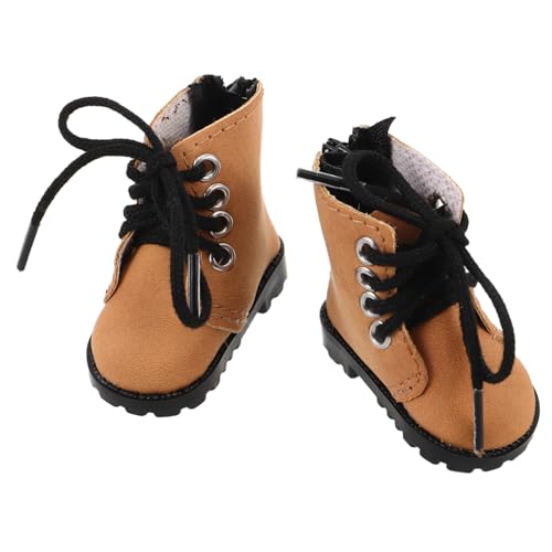 WEKAMOS Mini Doll Boots für Bjd Puppen Stylische Leichte Mini Stiefel als Realistische Dekoration und Accessoire für Puppenhaus Sammler und Kreatives Spiel WEKAMOS Mini Doll Boots für Bjd Puppen Stylische Leichte Mini Stiefel als Realistische Dekoration und Accessoire für Puppenhaus Sammler und Kreatives Spiel von WEKAMOS