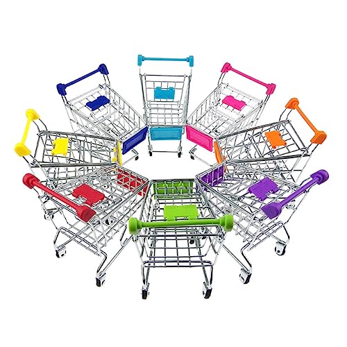 WEKAMOS Mini Einkaufswagen für Metallspielzeug zum Rollenspiel Vielseitig Einsetzbar als Aufbewahrung für Schreibtischaccessoires Zufälligen Farben Erhältlich Zufällige Zufällige Farbe WEKAMOS Mini Einkaufswagen für Metallspielzeug zum Rollenspiel Vielseitig Einsetzbar als Aufbewahrung für Schreibtischaccessoires Zufälligen Farben Erhältlich Zufällige Zufällige Farbe von WEKAMOS