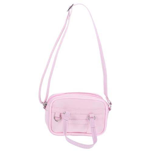 WEKAMOS Mini Puppenhandtasche aus PU Material Niedliche Umhängetasche für Puppen Vielseitig Einsetzbar als Handtasche oder Schultertasche Perfektes Zubehör für Puppenoutfits und WEKAMOS Mini Puppenhandtasche aus PU Material Niedliche Umhängetasche für Puppen Vielseitig Einsetzbar als Handtasche oder Schultertasche Perfektes Zubehör für Puppenoutfits und von WEKAMOS