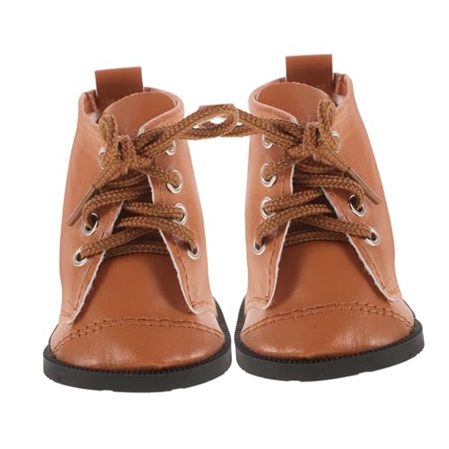 WEKAMOS Mini Puppenschuhe aus Niedliche Doll Boots Strapazierfähige Bequeme Mini Szene Requisiten für Puppenhaus deko und Rollenspiel Zubehör WEKAMOS Mini Puppenschuhe aus Niedliche Doll Boots Strapazierfähige Bequeme Mini Szene Requisiten für Puppenhaus deko und Rollenspiel Zubehör von WEKAMOS
