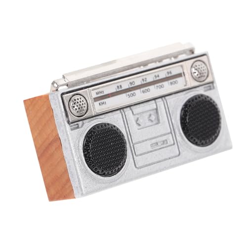 WEKAMOS Mini -Radiospielzeug Mini House Crafts Mini-Radio-Modell Mini-Radio-Statuen filigranes Mini-Radio winzige Funkgeräte Mini - Mini-Radio-Schmuck Mini-Radio- Eisen Silber WEKAMOS Mini -Radiospielzeug Mini House Crafts Mini-Radio-Modell Mini-Radio-Statuen filigranes Mini-Radio winzige Funkgeräte Mini - Mini-Radio-Schmuck Mini-Radio- Eisen Silber von WEKAMOS