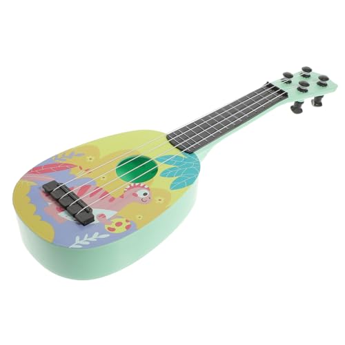 WEKAMOS Mini Ukulele aus Kunststoff Kindgerechtes Musikinstrument Modell Robust und Sicher Kreatives für Kinderzimmer Dekoration und Frühe Musikalische von WEKAMOS