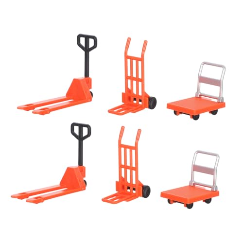 WEKAMOS Miniatur Handwagen Teilig Orange Miniatur Transportwagen Pädagogisches Baustellenfahrzeug für Sandkasten und Puppenhaus Lernspielzeug Verkehrssicherheit WEKAMOS Miniatur Handwagen Teilig Orange Miniatur Transportwagen Pädagogisches Baustellenfahrzeug für Sandkasten und Puppenhaus Lernspielzeug Verkehrssicherheit von WEKAMOS