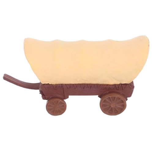 WEKAMOS Miniatur Kutsche Puppenhaus Zubehör Mini Wagen Modell aus Langlebigem Kunststoff Detailreiches Vintage Planwagen für und Gartendekoration als und Sammlerstück WEKAMOS Miniatur Kutsche Puppenhaus Zubehör Mini Wagen Modell aus Langlebigem Kunststoff Detailreiches Vintage Planwagen für und Gartendekoration als und Sammlerstück von WEKAMOS