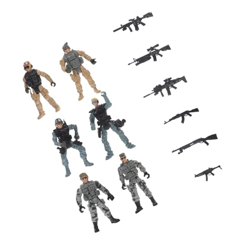 WEKAMOS Miniatur Soldaten Figuren Teilig Kleine Militärische Spielfiguren aus Langlebigem Kunststoff Realistische Micro Modelle für DIY Landschaften Rollenspiele und Dekoration WEKAMOS Miniatur Soldaten Figuren Teilig Kleine Militärische Spielfiguren aus Langlebigem Kunststoff Realistische Micro Modelle für DIY Landschaften Rollenspiele und Dekoration von WEKAMOS