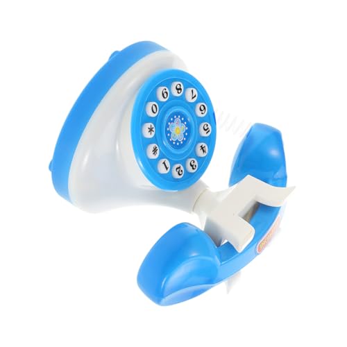 WEKAMOS Miniatur Telefon Interaktives für Blauer Spieltelefon für Rollenspiele Fördert Kreativität und Soziale Fähigkeiten für Geburtstagsfeiern und Spielzeiten von WEKAMOS