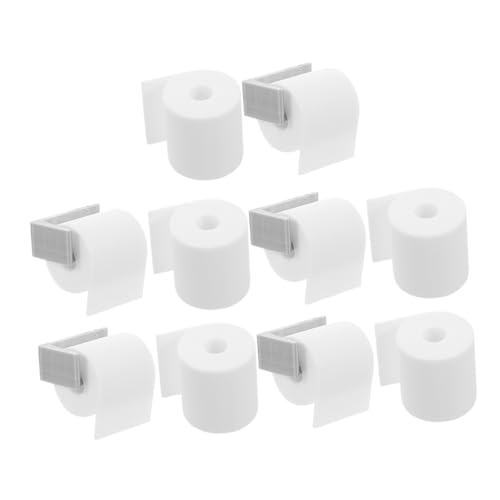 WEKAMOS Miniatur Toilettenpapierhalter Teilig Realistische Puppenhaus Zubehör Kleine Simulation Papierrollen Detaillierte Miniatur Badaccessoires für Kreative und Sammler WEKAMOS Miniatur Toilettenpapierhalter Teilig Realistische Puppenhaus Zubehör Kleine Simulation Papierrollen Detaillierte Miniatur Badaccessoires für Kreative und Sammler von WEKAMOS