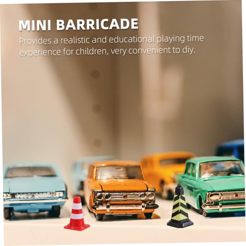 WEKAMOS Miniatur Verkehrszeichen Teilig mit Verkehrsbarrieren und Leitkegeln Detailgetreu Langlebig für Sandkasten Vorschule und Interaktives Straßenspiel WEKAMOS Miniatur Verkehrszeichen Teilig mit Verkehrsbarrieren und Leitkegeln Detailgetreu Langlebig für Sandkasten Vorschule und Interaktives Straßenspiel von WEKAMOS