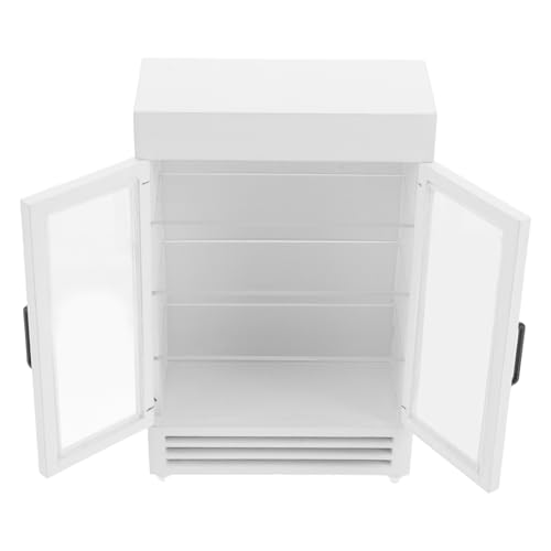 WEKAMOS Miniatur-puppenhaus-kühlschrank: Holzkühlschrank Im Maßstab 1:12 - Getränkekühler - Mini-kühlschrank Für Puppen, Mini-Ornamente Zum Basteln Und Rollenspielen WEKAMOS Miniatur-puppenhaus-kühlschrank: Holzkühlschrank Im Maßstab 1:12 - Getränkekühler - Mini-kühlschrank Für Puppen, Mini-Ornamente Zum Basteln Und Rollenspielen von WEKAMOS