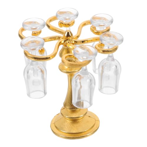 WEKAMOS Miniatur-weinregal Für Puppenhäuser, Mini-weingläser Aus Kunststoff, Modelle Für Mikrolandschaften, Küchen-/esstischdekorationen Für Kinder, Rollenspiele WEKAMOS Miniatur-weinregal Für Puppenhäuser, Mini-weingläser Aus Kunststoff, Modelle Für Mikrolandschaften, Küchen-/esstischdekorationen Für Kinder, Rollenspiele von WEKAMOS