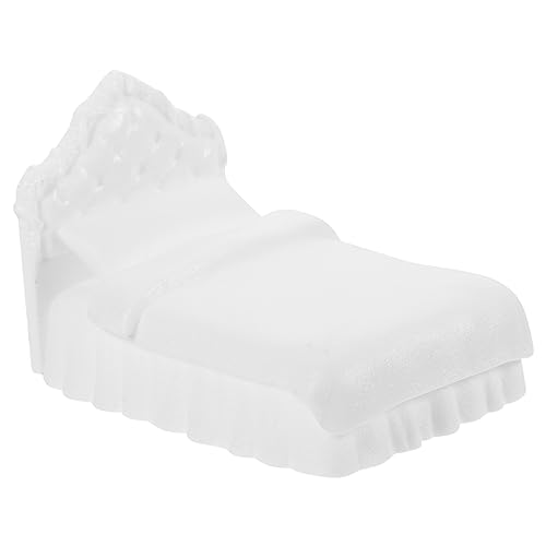 WEKAMOS Modell Bett winziges Bett Puppenhausbettwäsche Minibetten Mini-Hausbett puppenhaus doppelbett Mini-Doppelbettmodell Mini-Möbelmodell Puppenstubenbetten Plastik WEKAMOS Modell Bett winziges Bett Puppenhausbettwäsche Minibetten Mini-Hausbett puppenhaus doppelbett Mini-Doppelbettmodell Mini-Möbelmodell Puppenstubenbetten Plastik von WEKAMOS