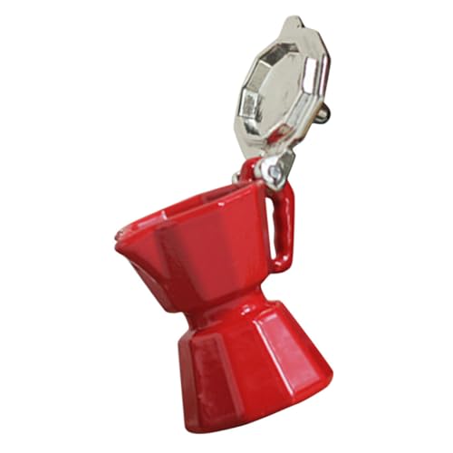 WEKAMOS Modell Einer Mini-Kaffeemaschine Miniatur Kaffeemaschine Spielzeugkaffeemaschinen Simulationsmöbel für Kaffeemaschine Ornament Legierung rot WEKAMOS Modell Einer Mini-Kaffeemaschine Miniatur Kaffeemaschine Spielzeugkaffeemaschinen Simulationsmöbel für Kaffeemaschine Ornament Legierung rot von WEKAMOS