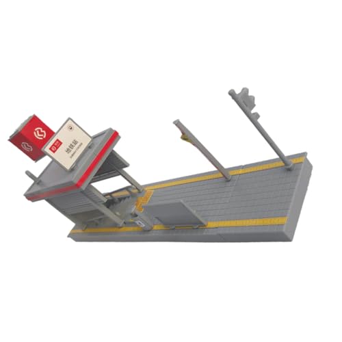 WEKAMOS Modell Einer U-Bahn-Station spielzeugauto Miniaturmodell Garten- Modellzubehör U-Bahn-Plattform Zug Dekoratives Accessoire DIY-Stationsmodell Plastik Grey WEKAMOS Modell Einer U-Bahn-Station spielzeugauto Miniaturmodell Garten- Modellzubehör U-Bahn-Plattform Zug Dekoratives Accessoire DIY-Stationsmodell Plastik Grey von WEKAMOS