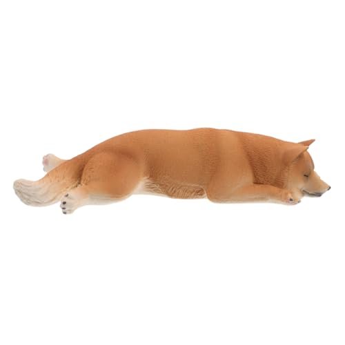 WEKAMOS Modell Welpenspielzeug Simulation Tiermodell Ornamente Shiba Ornament Schlafender Welpe Kind Hundespielzeug Simulation Gefälschtes Hundemodell Schlafender Hund Schlafendes Plastik WEKAMOS Modell Welpenspielzeug Simulation Tiermodell Ornamente Shiba Ornament Schlafender Welpe Kind Hundespielzeug Simulation Gefälschtes Hundemodell Schlafender Hund Schlafendes Plastik von WEKAMOS