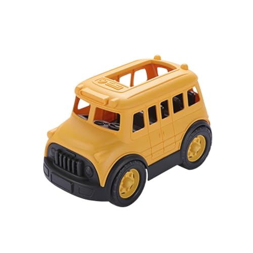WEKAMOS Modellautospielzeug Busmodell Kinderspielzeugbus Stadtbus lustiges Automodell Stadtbusspielzeug für Trägheits-Spielzeugauto-Modellbus Autospielzeug für Abs von WEKAMOS