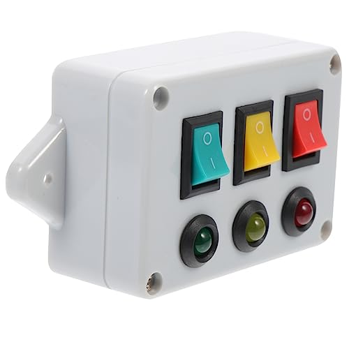 WEKAMOS Montessori Busy Board mit Farbwechsel Lampe Lernspielzeug für Motorik und Farberkennung Pädagogisches für Jahre für Jungen von WEKAMOS