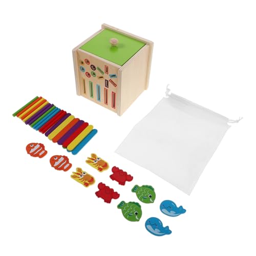 WEKAMOS Montessori Holz Farb Formsortierspielzeug Robustes Lernpuzzle aus Massivholz für Ab Jahren Fördert Farberkennung Hand-Auge-koordination und Kognitive Entwicklung WEKAMOS Montessori Holz Farb Formsortierspielzeug Robustes Lernpuzzle aus Massivholz für Ab Jahren Fördert Farberkennung Hand-Auge-koordination und Kognitive Entwicklung von WEKAMOS