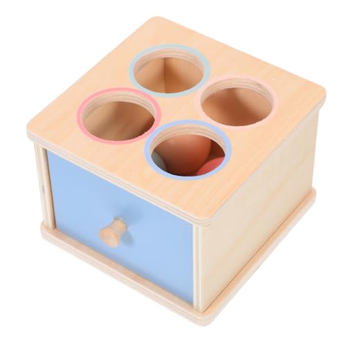 WEKAMOS Montessori-sortierspielzeug Aus Holz: Kinder-Farben- Und Form-Puzzle-Box, Pädagogisches Lernspiel Für Kleinkinder WEKAMOS Montessori-sortierspielzeug Aus Holz: Kinder-Farben- Und Form-Puzzle-Box, Pädagogisches Lernspiel Für Kleinkinder von WEKAMOS