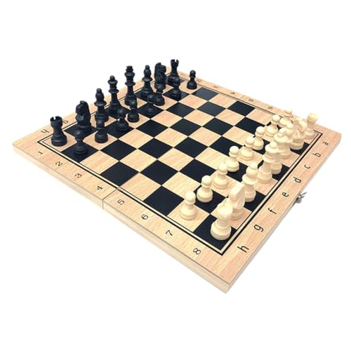 WEKAMOS Multifunktionales Faltbares Schachspiel Tragbares Schachbrett Stabiles Design Klassisch Bedruckt Leicht und Langlebig Geeignet für Erwachsene WEKAMOS Multifunktionales Faltbares Schachspiel Tragbares Schachbrett Stabiles Design Klassisch Bedruckt Leicht und Langlebig Geeignet für Erwachsene von WEKAMOS