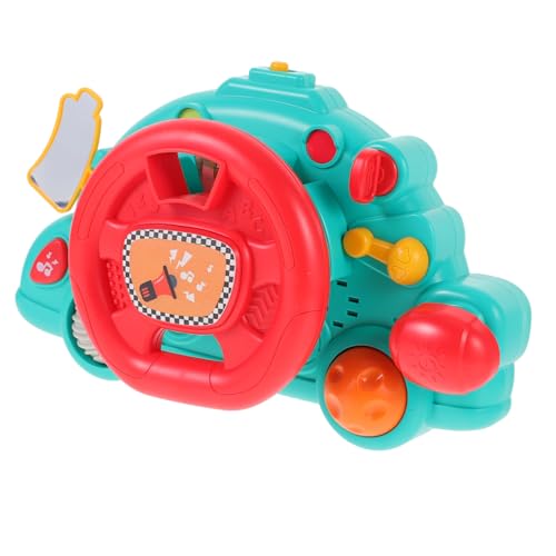 WEKAMOS Multifunktionales Lenkradspielzeug für Junge Mädchen Interaktives Lernspielzeug mit Licht und Musik für Kleinkinder Fördert Verkehrswissen und Motorische Fähigkeiten ohne WEKAMOS Multifunktionales Lenkradspielzeug für Junge Mädchen Interaktives Lernspielzeug mit Licht und Musik für Kleinkinder Fördert Verkehrswissen und Motorische Fähigkeiten ohne von WEKAMOS