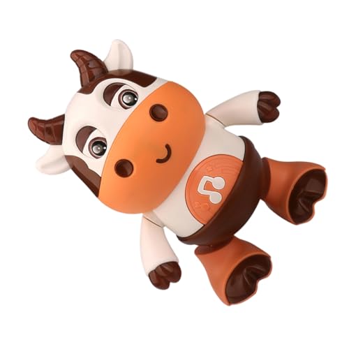 WEKAMOS Musikspielzeug Elektrische Calf Form mit Leuchtfunktion und Tanzmodus Batteriebetriebenes Lernspielzeug für Jungen und Mädchen Geburtstags von WEKAMOS