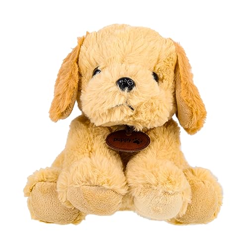 WEKAMOS Niedliche Welpenpuppe aus Plüsch Gefülltes Hundespielzeug für Partygeschenk und Dekoratives Ornament für Zuhause und Realistisch Perfektes von WEKAMOS