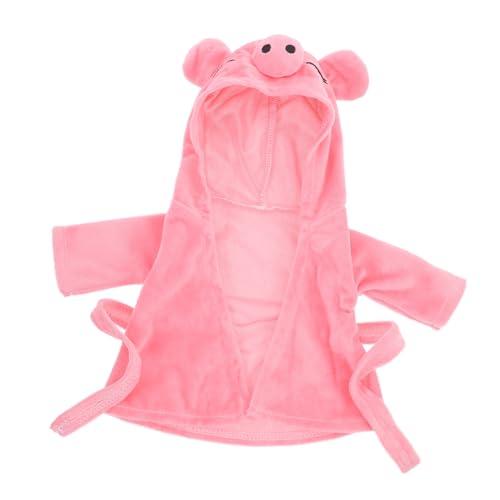 WEKAMOS Niedliches Schweinchen Puppenschlafanzug für Puppen Einteilig Bequemes Leichtes Puppenkleidungszubehör Wiederverwendbar für Babypuppen und Reborn Puppen von WEKAMOS