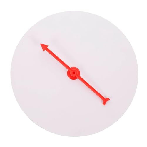 WEKAMOS Party Prize Wheel DIY Blank zum Selbstgestalten mit Glattem Zeiger für Bingo Partys und Spiele Langlebiges für Unterhaltung von WEKAMOS