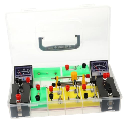 WEKAMOS Physik Experimentierkasten Elektrizität Physik Lehrmittel für Mittelschule Langlebiges Material Tragbares Design Fördert Verständnis Grundlegender Zufällige Farbe Zufällige Farbe WEKAMOS Physik Experimentierkasten Elektrizität Physik Lehrmittel für Mittelschule Langlebiges Material Tragbares Design Fördert Verständnis Grundlegender Zufällige Farbe Zufällige Farbe von WEKAMOS