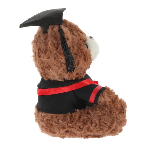WEKAMOS Plüsch Abschlussbär mit Doktorhut Kreatives für Graduierte Kuscheliger für Tisch Sofa und Mehr Einzigartiger Plüschspielzeug für Altersgruppen WEKAMOS Plüsch Abschlussbär mit Doktorhut Kreatives für Graduierte Kuscheliger für Tisch Sofa und Mehr Einzigartiger Plüschspielzeug für Altersgruppen von WEKAMOS