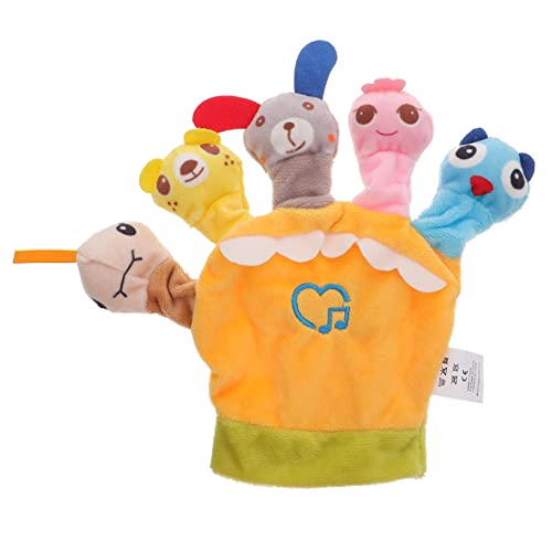 WEKAMOS Plüsch Fingerpuppe Tierdesign für Interaktives Geschichtenerzählen Weiches Material Fördert Kreativität und Feinmotorik für Frühe Bildung und Familienzeit von WEKAMOS