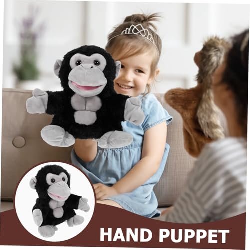 WEKAMOS Plüsch Gorilla Handpuppe Pädagogisch Langlebig Interaktiv für Frühe Entwicklung und Geschichten Erzählen Geeignet WEKAMOS Plüsch Gorilla Handpuppe Pädagogisch Langlebig Interaktiv für Frühe Entwicklung und Geschichten Erzählen Geeignet von WEKAMOS