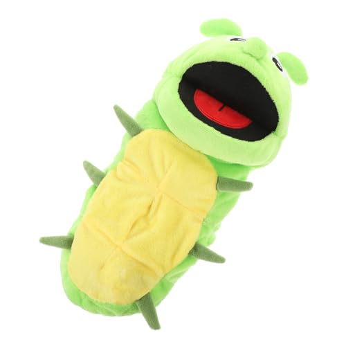 WEKAMOS Plüsch Handpuppe Raupe und Interaktives Storytelling für Fördert Kreativität Motorik und Kommunikation für Fantasievolles Rollenspiel WEKAMOS Plüsch Handpuppe Raupe und Interaktives Storytelling für Fördert Kreativität Motorik und Kommunikation für Fantasievolles Rollenspiel von WEKAMOS