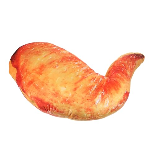 WEKAMOS Plüsch Hühnerflügel Kissen Mittelgroß Lustiges Food Throw Pillow Weiches Stofftier Dekokissen für Wohnzimmer Schlafzimmer Komfortables und Langlebiges Kuschelkissen WEKAMOS Plüsch Hühnerflügel Kissen Mittelgroß Lustiges Food Throw Pillow Weiches Stofftier Dekokissen für Wohnzimmer Schlafzimmer Komfortables und Langlebiges Kuschelkissen von WEKAMOS