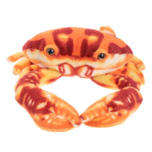 WEKAMOS Plüsch Krabben Kuscheltier Rotes Meeresleben Weiches Stofftier und Wurfkissen für Geburtstagsgeschenk und Home Dekoration von WEKAMOS
