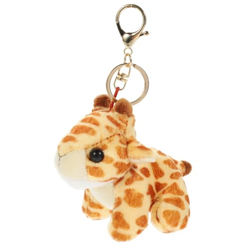 WEKAMOS Plüsch Schlüsselanhänger Giraffe Cartoon Anhänger Kawaii Taschen Deko Weiches Stofftier WEKAMOS Plüsch Schlüsselanhänger Giraffe Cartoon Anhänger Kawaii Taschen Deko Weiches Stofftier von WEKAMOS