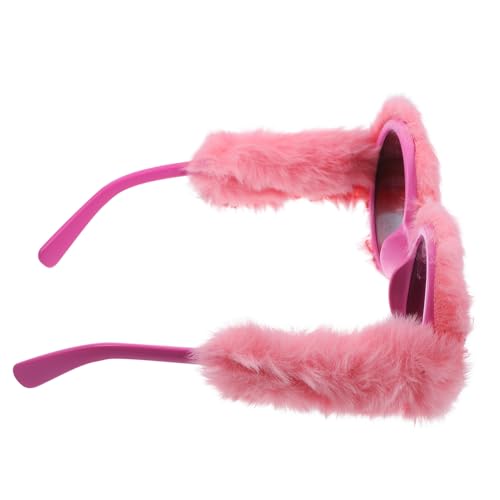 WEKAMOS Plüsch Sonnenbrille für Damen Kreative Foto Requisite für Partys Langlebig und Bequem für Junggesellenabschiede und Geburtstagsfeiern Einzigartiges Design WEKAMOS Plüsch Sonnenbrille für Damen Kreative Foto Requisite für Partys Langlebig und Bequem für Junggesellenabschiede und Geburtstagsfeiern Einzigartiges Design von WEKAMOS